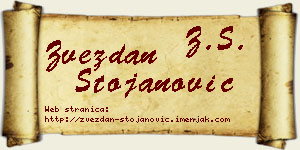 Zvezdan Stojanović vizit kartica